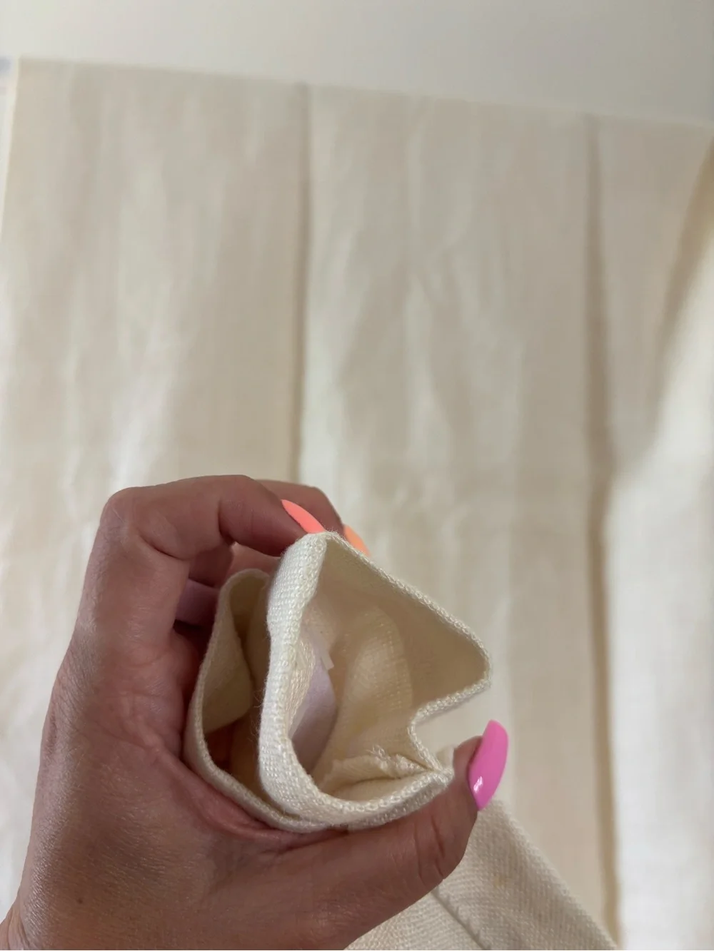 Pottery Barn Belgian Flax Linen Drapes | 100% Linen | 50x 84 | 2 curtains total
